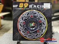 จานเบรคหน้า PCX160 ABS 2023-2026 งาน 89 Racing ขนาด 220mm.  สำหรับ PCX 160 ABS 2023 ขึ้นไป