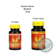 ❤️❤️ Nutrex Hawaii, BioAstin, Hawaiian Astaxanthin, 12 mg, 50 soft gels / 75  vegan Soft Gels / 75 S