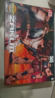 萬代 Mega Size ZAKU II 模型 渣古 1/48 連地台