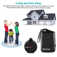 RF Wireless Anti Loss Device Security Protection Personal Guard Buzzer Light Anti Theft Alarm Home A