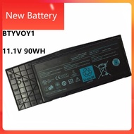 New BTYVOY1 Laptop Battery for Dell Alienware M17x R3 R4 TYPE C0C5M 318-0397 BTYVOY1 11.1V 90Wh