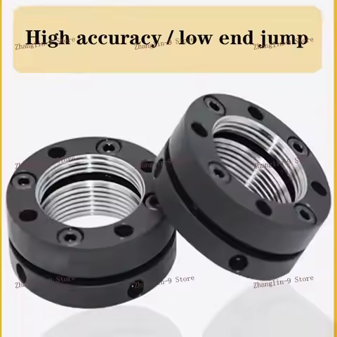 K-Type Axial Precision Lock Nut Round Anti-Loosening Self-Locking Nut M25/27/30/40*1.5/2.0P Machine 