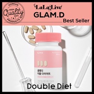[GLAM.D] Glam.D Double Diet (800mg x 90 capsules for 1 month) Diet supplement Fat Blocker Fat Burner Slimming Weight Diet Pill