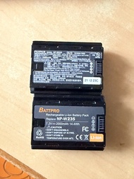 富士NP-W235 x2 加充電器