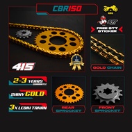 HONDA 415 SPROCKET SET RS150 CBR150 SIZE 415 CHAIN 415