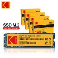 Kodak X300 Series M.2 SSD 120GB 480GB 960GB Pcie / Trie / 2280 SATA SSD AHCI 240GB Internal Solid State Drive for Laptop Desktop