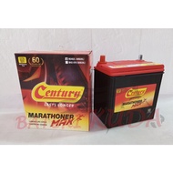 CENTURY MARATHONER MAX (CAW) NS40ZL | FREE INSTALLATION | Car Battery | Bateri Kereta