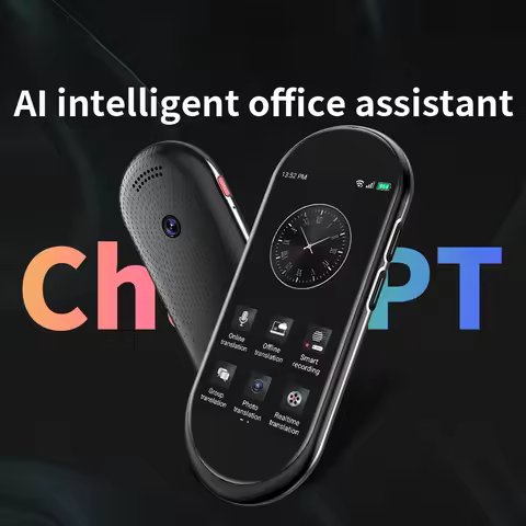 Hot Selling Voice Translator Chat GPT A10 Simultaneous Support 4G SIM Card Global Travel Offline Tra