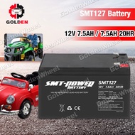 Battery 12V 7.5AH / 75AH 20HR Baterai Mainan Aki Mobil Baterai UPS Aki Kering Battery UPS Batere UPS
