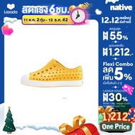 Native รองเท้ากันน้ำเด็กเล็กEVA รุ่น Jefferson Pollen Yellow/Shell White