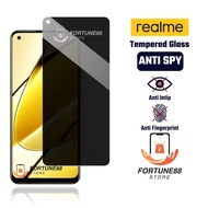 Tempered Glass Anti spy Realme X7 X7 Max X7 Pro X9 Q Q2 Pro Q3 Q3 Pro V3 V5 V11 V11s V13 V15 V25 U1