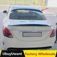 On sale For Mercedes W205 Roof Spoiler Tail Wing Car Rear Spoiler for Benz W205 4door Sedan C63 C180