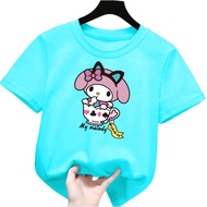 kaos anak perempuan my melody Tshirt kids my melody 1-12tahun k.077