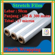 Plastic Wrapping 50x150m & 50x300m Stretch Film Meter