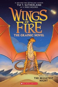 火翼飛龍 WFG-WINGS OF FIRE GRAPHIC NOVEL #5: THE BRIGHTEST NIGHT 小學英語讀物