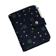 M5Four-leaf Clover Denim Planner Loose-leaf Detachable Notebook