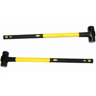 12lb Iron Stone Hammer 6kg/ Fiber Handle Sledge Hammer