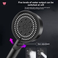 Shower High Pressure 5 Modes Adjustable Shower Head Bathroom Accessories