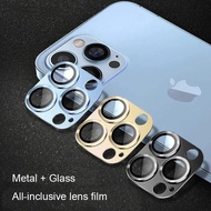 Vanuoxin Full Cover Camera Lens Protector For iPhone 14 Pro Max 15 Tempered Glass For iPhone 11 12 13 Pro Metal Camera Protector