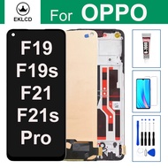 6.43" LCD Display For OPPO F19 F19s F21 F21S Pro 5G CPH2219 CPH2285 CPH2341 Touch Screen Digitizer A