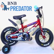 Sepeda Anak Laki Laki 2 3 Tahun BMX BNB Predator Shark 12 Inch Sepeda BMX BNB Ban Besar 3.0