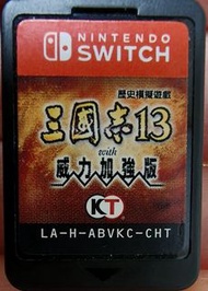 （可順豐到付）Switch 三國志 13 中文版