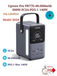 Pin sạc dự phòng Ugreen 300W PB770 48000mAh 156Wh 3C2A PD3.1 PPS5A QC