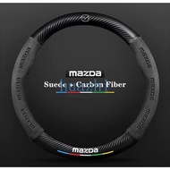 Mazda steering wheel cover Mazda 3 5 6 Axela Atenza CX5 CX-3 CX-7 CX8 CX-9 BL BM GJ Gh Demio fashion