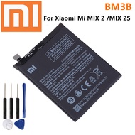 MI 100% Orginal BM3B 3300mAh Baery For MI Mi MIX 2 /MIX 2S BM3B High Quty one Replacement Baeries +Tools
