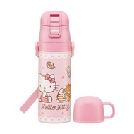 Skater - 不鏽鋼超輕量保溫水壺[470ml]-HelloKitty