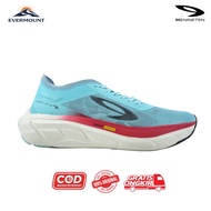 MERAH 910Nineten Running Shoes - GEIST EKIDEN HYPERPULSE BLUE-LIGHT/RED BLACK
