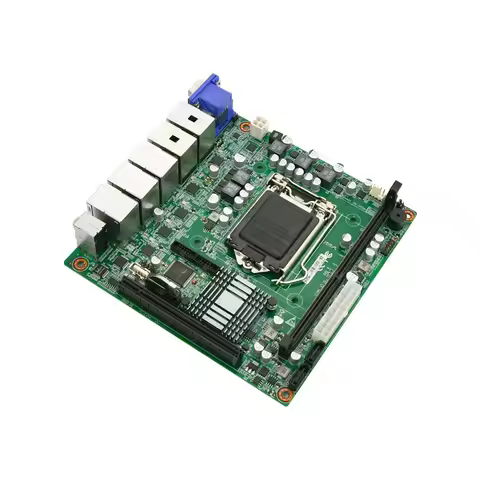 motherboard EITX-7580 6Th/7Th Gen CPU LGA 1151/5LAN/DDR4 Support 16GB Memory Computer Server Mini IT