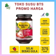 TROPICANA SLIM STRAWBERRY JAM 375 GR SELAI STRAWBERRY TROPICANA SLIM