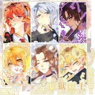 Limbus Company Acrylic Mica keychain with Faust Ishmael Don Quixote Sinclair decorative model anime 