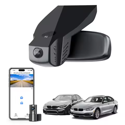 4K Dedicated Dash Cam For BMW 3-Series Gen6 F30 F80 M3 Dash Car Camera 2012-2019 GPS WiFi & APP Wire