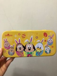 米奇 米妮 唐老鴨 mickey minnie Donald  duck duffy stellalou gelatoni 復活蛋 easter disney 筆盒 文具 pencil box 小學 