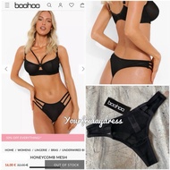 (BIG Size & Small Size) BOOHOO full Basic thong Panty for Active Women Underwear CD Lingerie panties