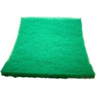 HIJAU Green wool Green cotton foam aquarium filter media 100 x 100 x 2 cm aquarium filter aquarium t