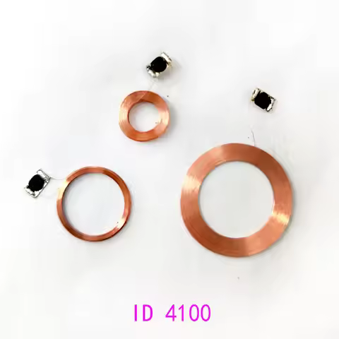 Read Only Diameter 15mm 23mm 11mm 125KHz ID TK4100 COB Coil RFID passive cards EM4100 Chip antenna t