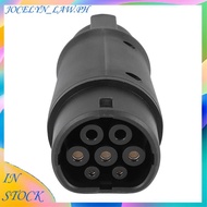 [5GPH]EVSE EV Adaptor 32A J1772 Type 1 to Type 2 Plug EV Adapter, Electric Cars Vehicle Charger Char