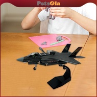 [PETSOLA] 1/72 F35 B Fighter Jet Model Aircraft Display Piece for Office And Cafe
