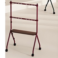 Mobile TV Stand Rotatable Floor TV Cart with casters accommodates 37-86 inch Flat/Curved displays Lo