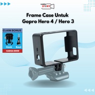 [COD] Plastic Frame Case for Gopro Hero 4 Silver Hero 4 Black/ Hero 3+/ Hero 3/