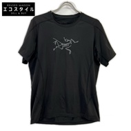Arc'teryx 18920 黑色 Phajik Evolution 圓領 Logo T 卹，S 碼 [二手]