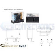 NNC69A-1Z(JQX-14FC-1Z)  (G2R-1) 5PIN SPDT 10A 12VDC 24VDC SS-NNC69A-1Z Through Hole Non Latching Pow
