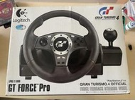 PS2 羅技 GT Force Pro 賽車方向盤組 跑車浪漫旅 4 對應 送GT3