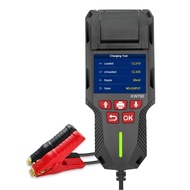 【ELECT】KW700 12V/24V Lithium Battery Tester Analyzer with Printer for Car Motorcycle
