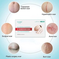 Isi 3 Silikon Removable Scar Sheet Plester Keloid Scars Away Medical Grade Soft Silicone Tape