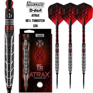 HARROWS STEEL TIP DARTS - 23G ATRAX 95% TUNGSTEN STEEL TIP DART
