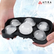 8 Grid Round Silicone Ice Cube Mold